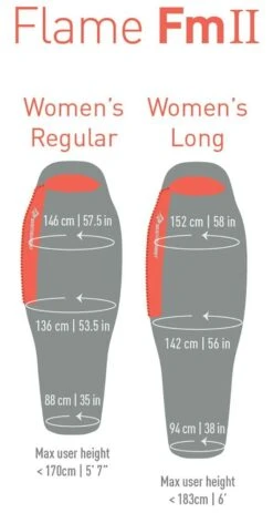 SEATOSUMMIT Flame FmII Women - Daunenschlafsack -Outdoor Ausrüstung 12980 SEATOSUMMIT Flame FmII Women Daunenschlafsack 3