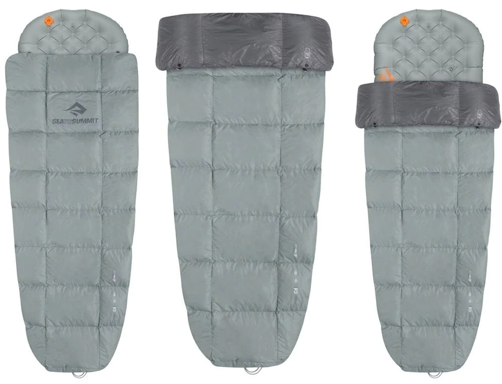 SEATOSUMMIT Cinder CD1 - Integrated Down Quilt - Daunenschlafsack 4 SEATOSUMMIT Cinder CD1 - Integrated Down Quilt - Daunenschlafsack – Bild 4