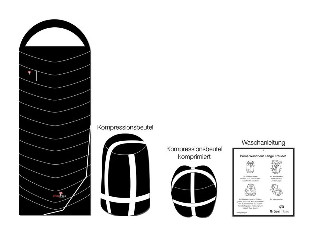 GrüeziBag Schlafsackwarmer - Wollschlafsack 2 GrüeziBag Schlafsackwarmer - Wollschlafsack – Bild 2