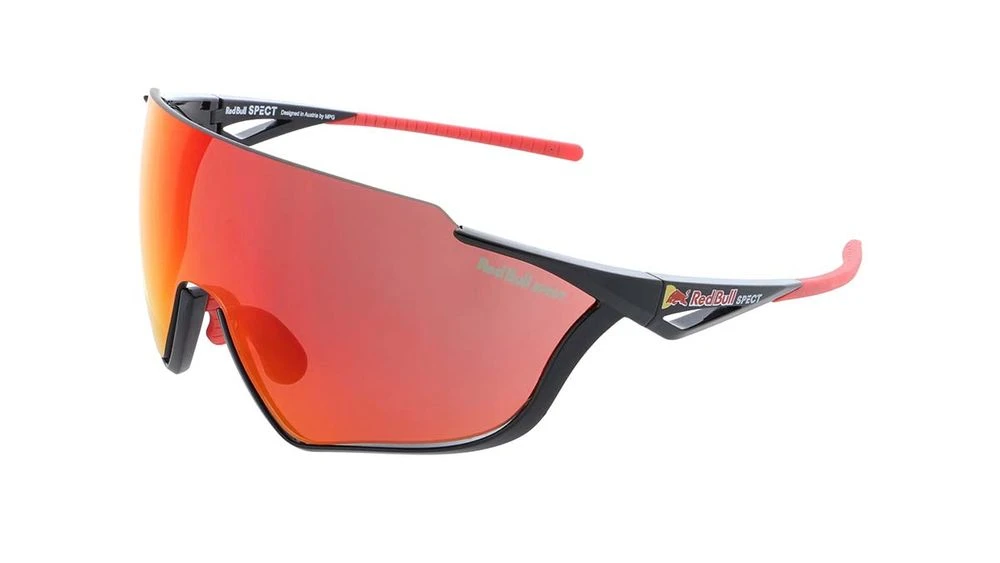 Red Bull SPECT PACE-006 - Glänzend Schwarz Rot Verspiegelt - Sonnenbrille 1 Red Bull SPECT PACE-006 - Glänzend Schwarz Rot Verspiegelt - Sonnenbrille