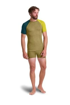 Ortovox 120 Comp Light Short Sleeve Men - Funktionsunterwäsche -Outdoor Ausrüstung 16477 Ortovox 120 Comp Light Short Sleeve Men Funktionsunterwaesche 4