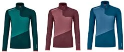 Ortovox Fleece Light Zip Neck Women - Funktionsunterwäsche