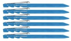 SEATOSUMMIT Ground Control Light Tent Pegs (6 Pack) - Zeltheringe (blau)