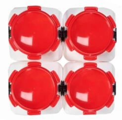 Basic Nature Weithalstonne, Eckig 7 Basic Nature Weithalstonne, Eckig -Outdoor Ausrüstung 17906 Coghlans Aluminium Kapsel mit Karabiner 1