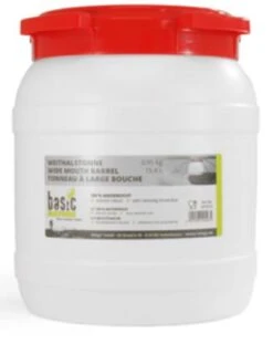 Basic Nature Weithalstonne, Rund -Outdoor Ausrüstung 17908 Basic Nature Weithalstonne eckig 3