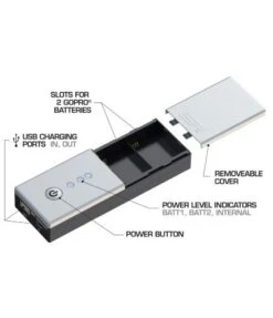 SP Gadgets - Power Bar Duo - GoPro Ladegerät 6 SP Gadgets - Power Bar Duo - GoPro Ladegerät -Outdoor Ausrüstung 4557 SP Gadgets Power Bar Duo GoPro Ladegeraet 1