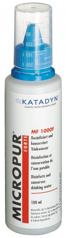 Katadyn MF 1.000 F, 100 Ml Micropur Forte - Wasseraufbereitung (Flüssigkeitsform)